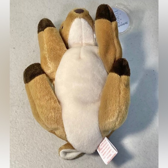 *WHISPER spotted Deer Fawn, Ty Beanie Babies,Hangtag attached,Tag Errors,Vintage - Picture 6 of 10